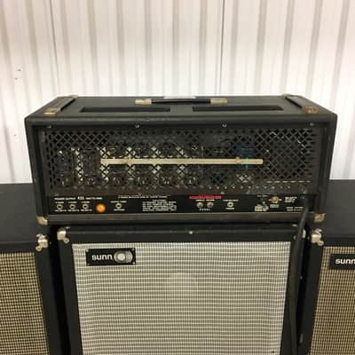 Fender 400-ps c 1969 original vintage USA 500 watt all tube monster bass guitar amplifier image 11