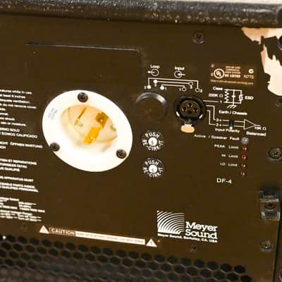 Meyer Sound DF-4 Medium-Throw Down Fill Self-Powered Loudspeaker (PAIR) CG01ZNV *ASK FOR SHIPPING* image 13