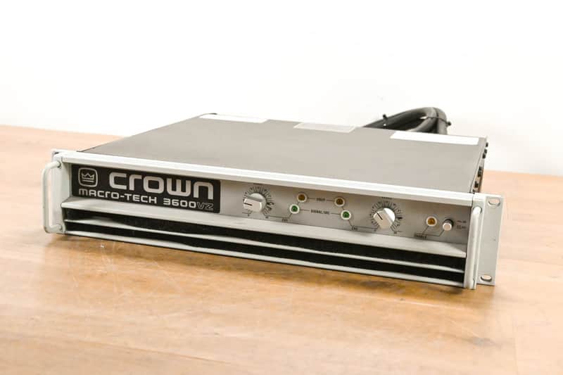 Crown Macro-Tech 3600VZ 2-Channel Power Amplifier CG0127U Bild 1