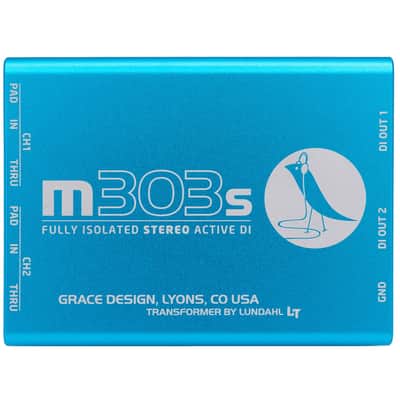 Grace Design m303S Stereo Active Isolated Direct Box