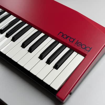 Nord Lead 49-Key 4-Voice Polyphonic Synthesizer 1995 - 1997 - Red image 2