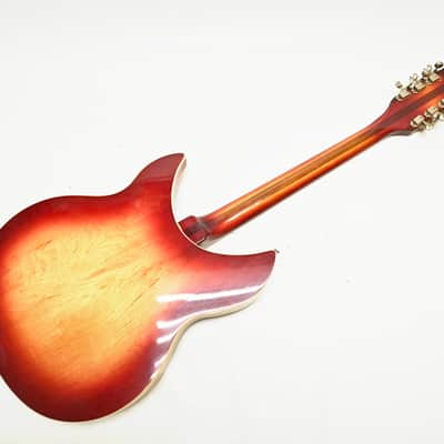 Rickenbacker 360/12 FG Fireglo Made in USA 1996 Semi Hollow 12 String E.Guitar image 12