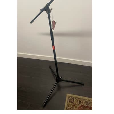 Stageline Stageline Black Tubular Steel Tripod MS205B MIC STAND WITH BOOM - Black Steel image 7