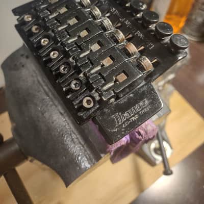Ibanez Lo-TRS 7-String Tremolo Bridge, 2000 - Black image 1