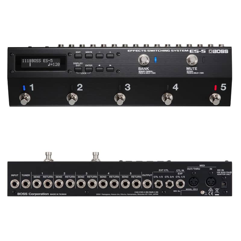 Boss ES-5 Effects Switching System image 1