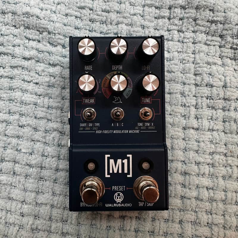 Walrus Audio Mako M1 High-Fidelity Modulation Machine 2022 - 2024 - Blue