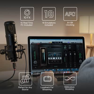 Antelope Audio - Axino Synergy Core | Cardioid USB Modeling Microphone | Recording system | FREE 67 FX & DAW image 7