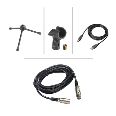 Audio-Technica AT-2005USB Cardioid Dynamic Microphone - Mint, Open Box image 2