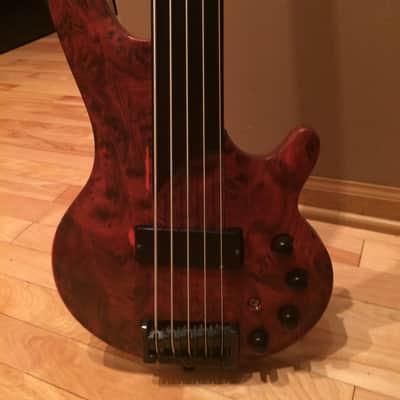 Cort Curbow 5 String Fretless Bass Guitar image 6