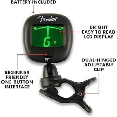 Fender FT-1 Professional Clip-On Tuner image 4