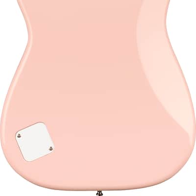 Fender Squier 3/4-Size Kids Mini Strat Electric Guitar - Shell Pink Bild 2