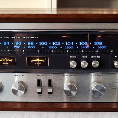 Kenwood KR-7600 Stereo Receiver, Serviced image 1