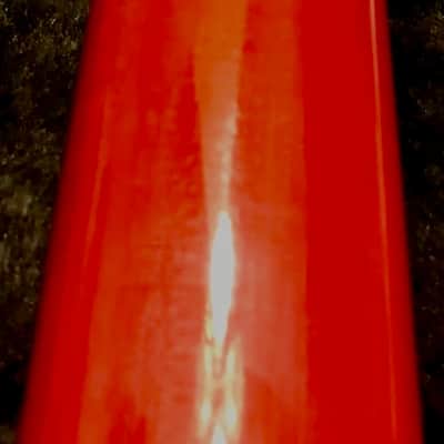 J.W. Van SG style neck through Electric guitar Cherry Burst image 4