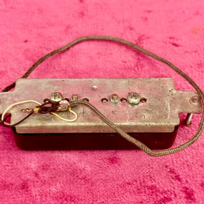 1960's Gibson P-90 Soapbar Guitar Pickup with Cover Vintage Circa 1966-1968 image 5