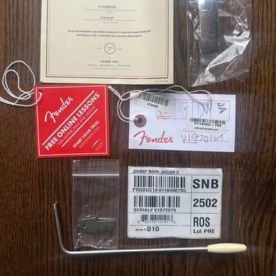2020 Fender Johnny Marr Signature Jaguar - Metallic KO w/ OHSC image 18