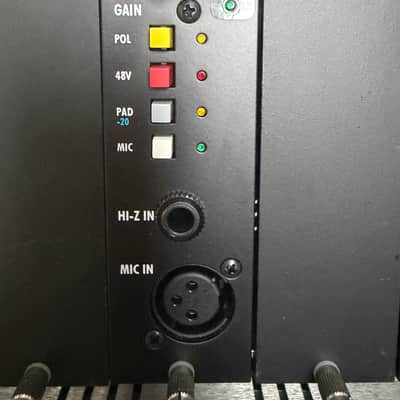 API 512c 500 Series Mic Pre AND Shure A15AS Switchable Attenuator : 1 of 2 image 1