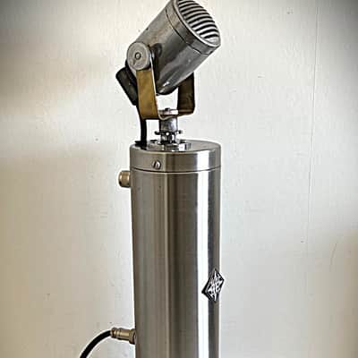 Vintage 1930's Telefunken Bottle Microphone, working reproduction/dynamic (A) image 1