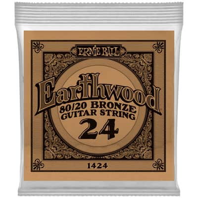 1424 Earthwood 80/20 bronze 24 Ernie Ball image 1