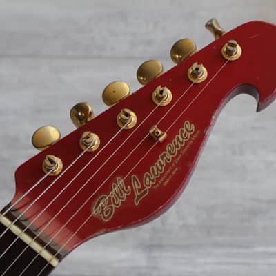 1980's Bill Lawrence (by Morris Japan) BC2R-70G Stratocaster (Red