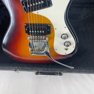 Mosrite  Ventures Model  1987-88 - Sunburst Hand Made and signed  by Semie Moseley image 6