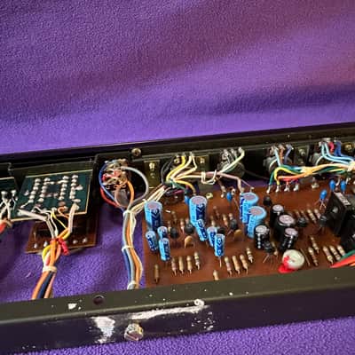 Pair Yamaha PM1000 input-channelstrips, the "JapaNeve" ! Super sweet transformer balanced Preamps and very cool inductor based EQs! Good condition! image 6