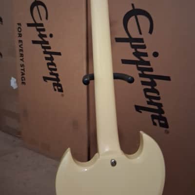 Epiphone Les Paul SG Custom G-400 Antique Ivory / 2000 image 6