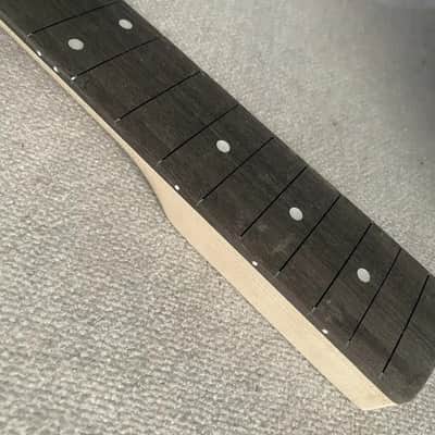 DIY Project Unfinished 4 String Bass Maple Neck Rosewood Fingerboard image 7