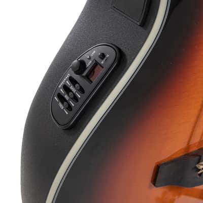 Ovation Celebrity Elite E-Acoustic Bass CEB44-1N - New England Burst (CEB44-1N-G) image 5