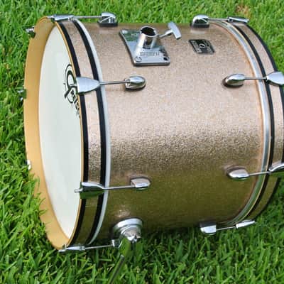 🎵 GRETSCH CATALINA CLUB 18" CHAMPAGNE SPARKLE BASS DRUM for YOUR SET 🎵 RL910 image 4