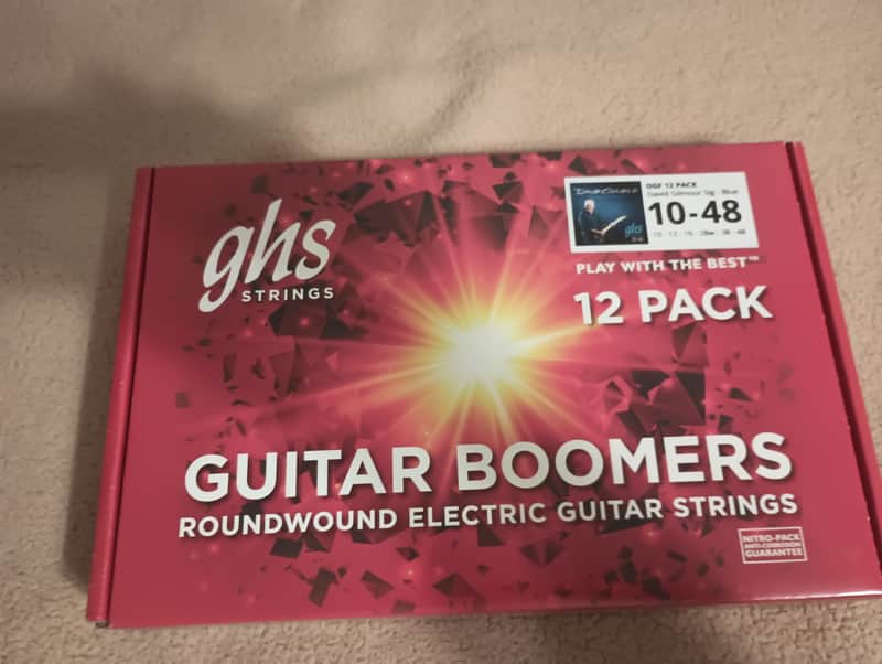 ghs strings David Gilmour Sig-Blue 12 pack image 1