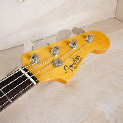 Fender PB-62 Precision Bass Reissue CIJ 2002 Vintage White Japan w/ Bag image 6