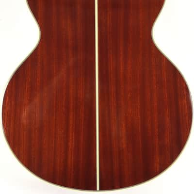 Yamaha CJ-818 Country Jumbo Natural Acoustic Guitar w/ OHSC image 7
