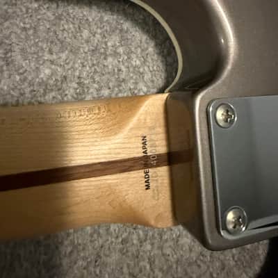 Fender MIJ FSR Aerodyne Jazz Bass 2014 - Dolphin Grey image 13