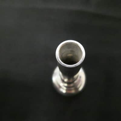 ACB 7DP Short Shank Piccolo Trumpet Mouthpiece in Silver Plate! Lot FS29 image 5