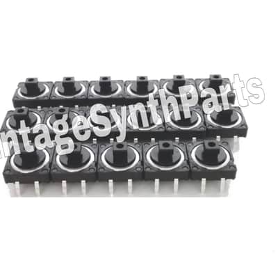 Full Set Of 17 Tact Switches for Korg DW6000 DW-6000 Pushbutton Panwl Switch