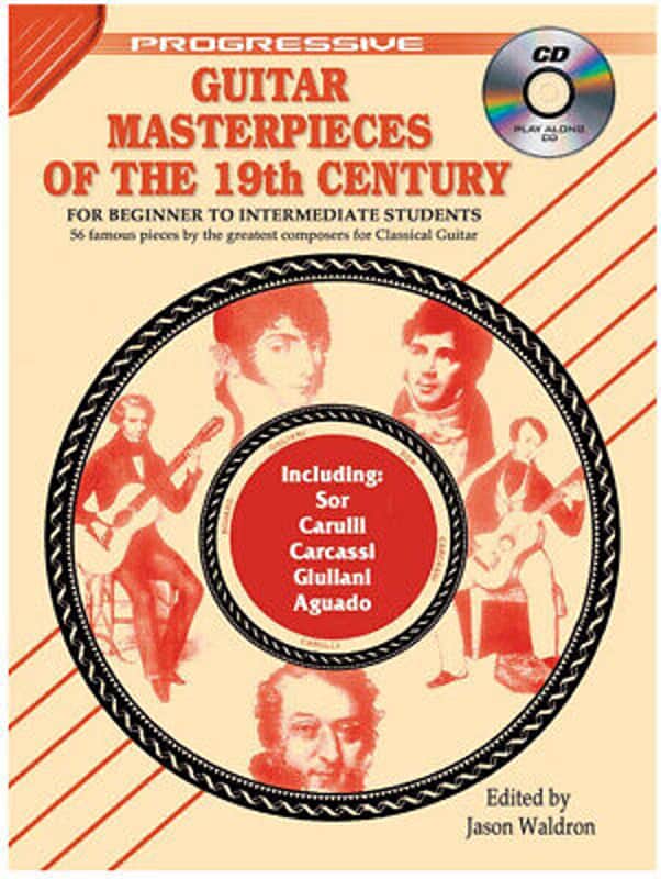 Learn How To Play Guitar - Masterpieces Of The 19th Century Music Book & CD G1 image 1