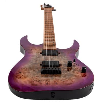 Spira S-450 TPP 450 Series Double Cutaway Roasted Poplar Flamed Maple Top Canadian Roasted Maple Neck 6-String Electric Guitar image 8