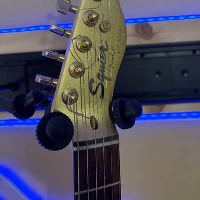 Squier John 5 Signature J5 Telecaster with Rosewood Fretboard 2014 - 2018 - Frost Gold image 3
