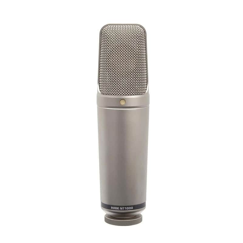 Rode NT1000 Large-Diaphragm Condenser Microphone, Silver image 1
