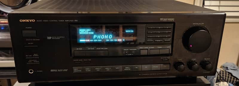 Onkyo Onkyo TX-SV535 AV Receiver 90s - Black image 1