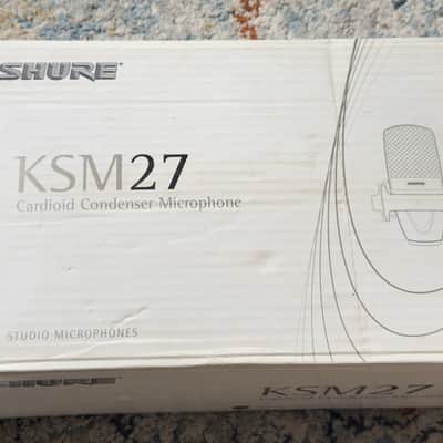 Shure KSM27 Large Diaphragm Cardioid Condenser Microphone 2000s - Champagne image 6