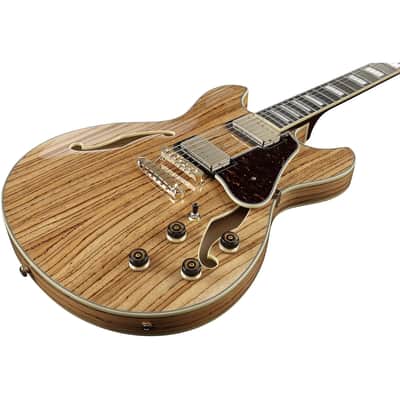 Ibanez Artcore Expressionist AS93ZW-NT 6-String Semi-Hollow Electric Guitar with Macassar Ebony Fretboard, Right-Handed, Natural image 6