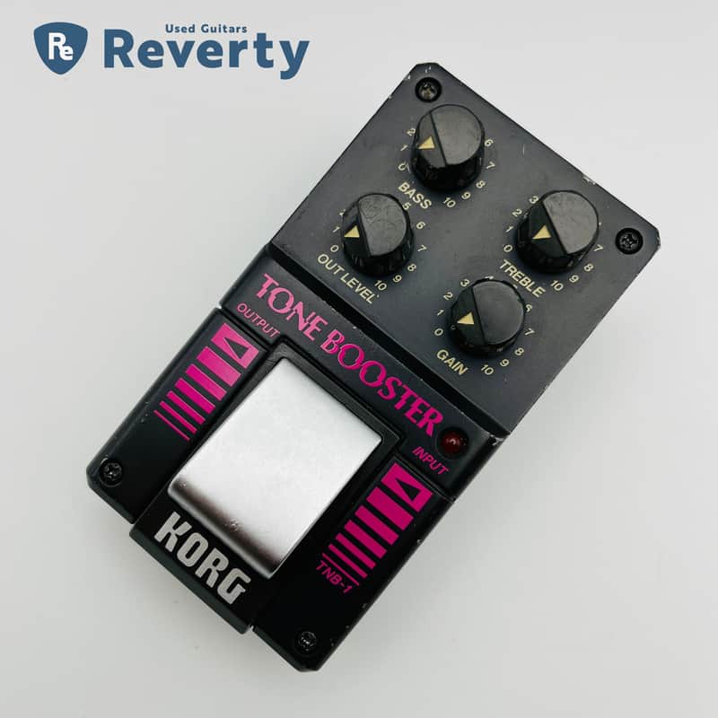 Korg TNB-1 Tone Booster Guitar Effect Pedal Made in Japan Used image 1