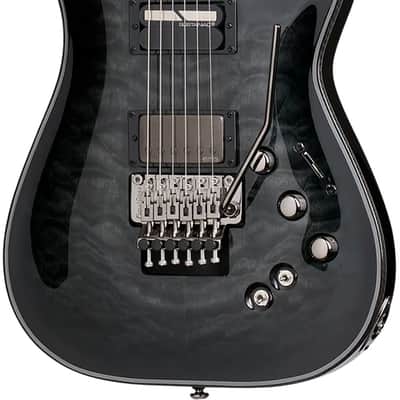 Schecter Hellraiser Hybrid C-1 FR S Trans Black Burst image 1