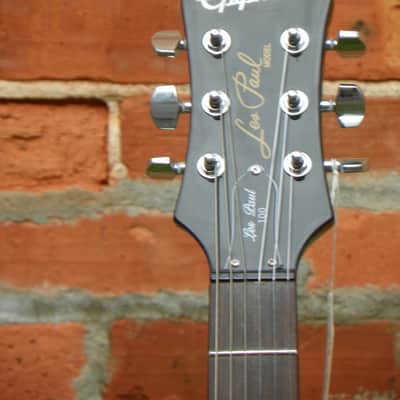 Epiphone Les Paul 100 LP100 Electric Guitar Vintage Sunburst Finish Seller Refurbished image 9