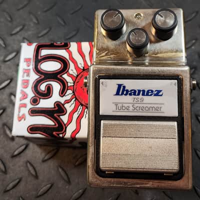 Ibanez TS9 Tube Screamer with Analogman Gold Patina Mod image 2