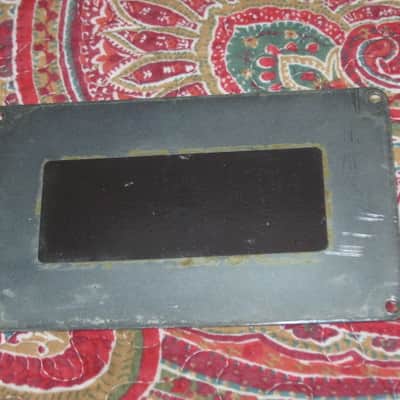 used vintage DOD Bottom Plate for Performer Series pedals (NOTE: screw holes are on are on 4  corners areas) +feet, NO: pedal/other parts - early 1980s Metal Plate has Metallic Silver Finish on both sides, NO rubber padding, NO black print on silver label image 5