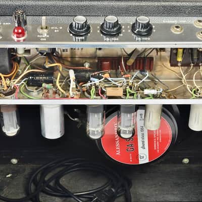 1959 Martin 112 Tube Combo Amp – Rowe-DeArmond Built – Serviced & Ready to Play – Tweed Deluxe Tone image 15