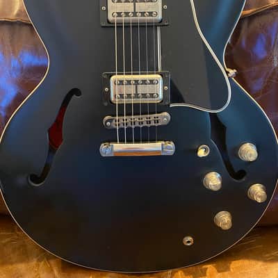 Gibson  Es 335 Custom Shop Chris Cornell  2013 Black Satin image 1