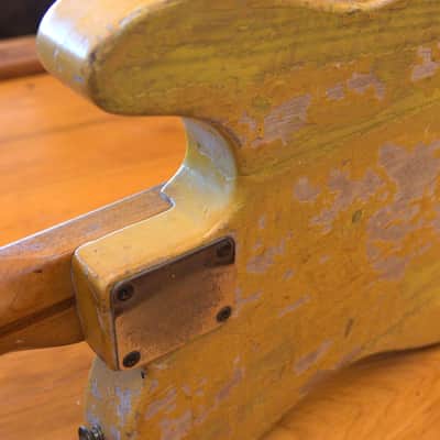 Left handed Lefty LH Fender Telecaster 1951 Butterscotch-The First One EVER Made WATCH THE VIDEO image 12